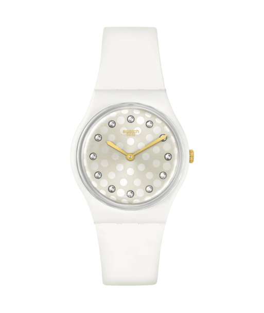 MONTRE SWATCH SPARKLE SHINE rembourrage situé sous