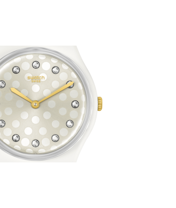 MONTRE SWATCH SPARKLE SHINE rembourrage situé sous