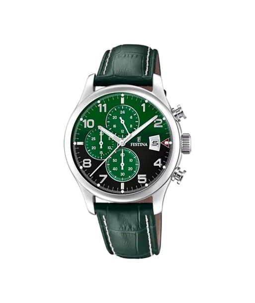 MONTRE CHRONGRAPHE FESTINA F20375/8 VERT en ligne