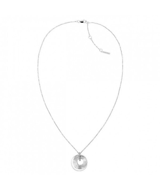 COLLIER CALVIN KLEIN SCULPTURAL PLAYFUL CIRCULAR SHIMMER 2024