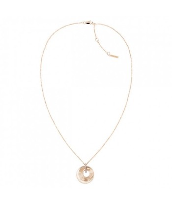 COLLIER CALVIN KLEIN SCULPTURAL PLAYFUL CIRCULAR SHIMMER 50-70% off 