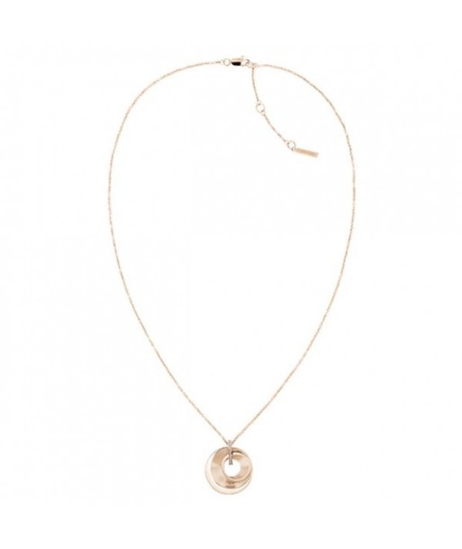 COLLIER CALVIN KLEIN SCULPTURAL PLAYFUL CIRCULAR SHIMMER 50-70% off 