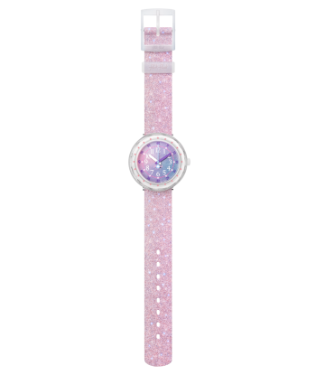 MONTRE FLIK FLAK PEARLAXUS en stock