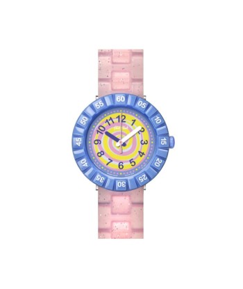 MONTRE FLIK FLAK SWIRLY CANDY la livraison gratuite