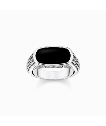 CHEVALIERE ARGENT THOMAS SABO ONYX NOIR pour bénéficier 