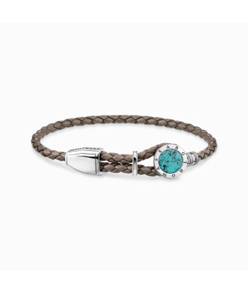 BRACELET THOMAS SABO STERLING SILVER TURQUOISE les muscles