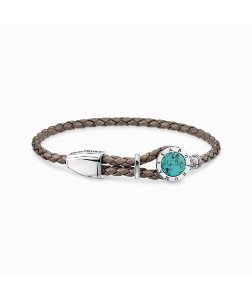 BRACELET THOMAS SABO STERLING SILVER TURQUOISE les muscles