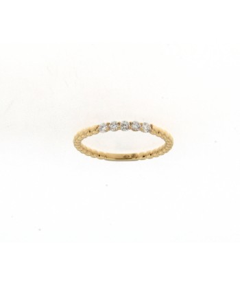 BAGUE OR JAUNE DIAMANTS ASTORG 1895 pas chere