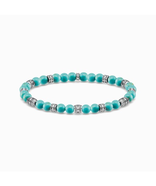 BRACELET THOMAS SABO TALISMAN TURQUOISE & ARGENT paiement sécurisé