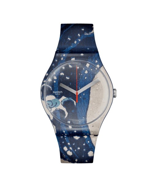 MONTRE SWATCH THE GREAT WAVE BY HOKUSAI & ASTROLABE sur le site 