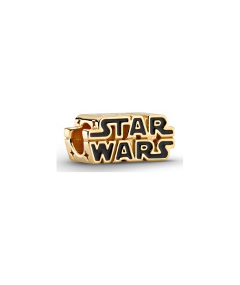 Charm Pandora Star Wars logo 3D doré Toutes les collections ici