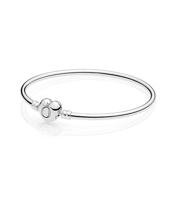 Bracelet Jonc fermoir coeur Pandora Moments de la marque