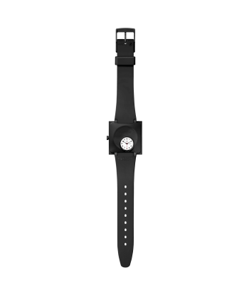 MONTRE SWATCH BIOCERAMIC WHAT IF…BLACK? brillant des détails fins