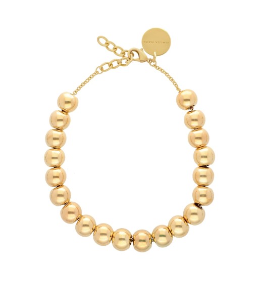 COLLIER VANESSA BARONI SMALL BEADS DORE prix