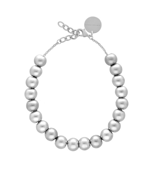 COLLIER VANESSA BARONI SMALL BEADS SILVER Découvrez la collection