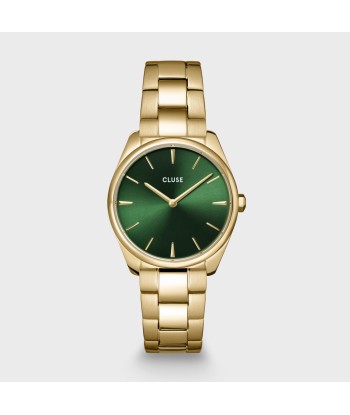 FÉROCE PETITE WATCH STEEL GREEN, GOLD COLOUR Faites des économies