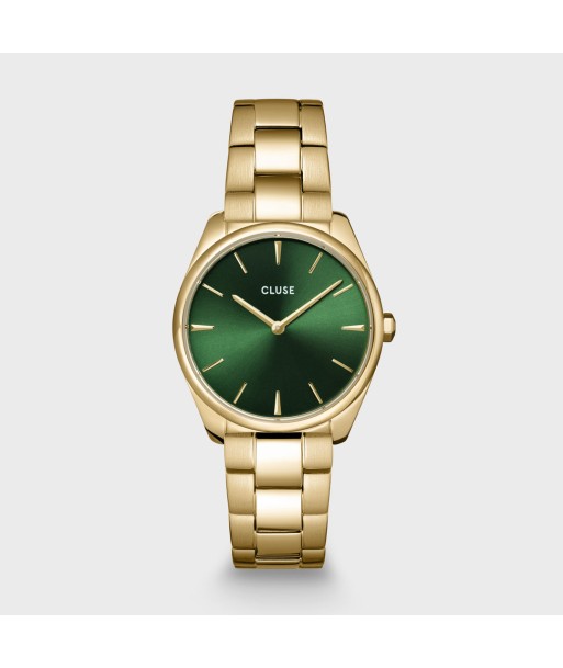 FÉROCE PETITE WATCH STEEL GREEN, GOLD COLOUR Faites des économies