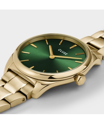 FÉROCE PETITE WATCH STEEL GREEN, GOLD COLOUR Faites des économies