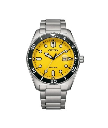 MONTRE CITIZEN SPORT MARINE JAUNE AW1760-81Z meilleur choix