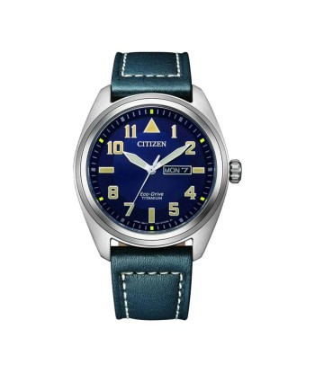 MONTRE CITIZEN SUPER TITANIUM MILITARY BLEU BM8560-45LE Les magasins à Paris