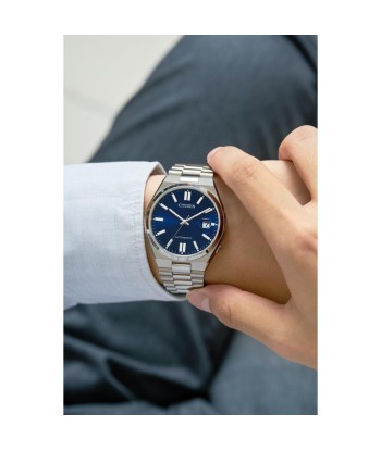 MONTRE CITIZEN AUTOMATIQUE TSUOYSA BLEU NJ0150-81L Fin de série