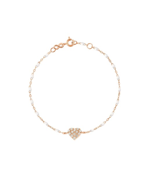 BRACELET GIGI CLOZEAU OR ROSE IN LOVE DIAMANTS plus qu'un jeu 