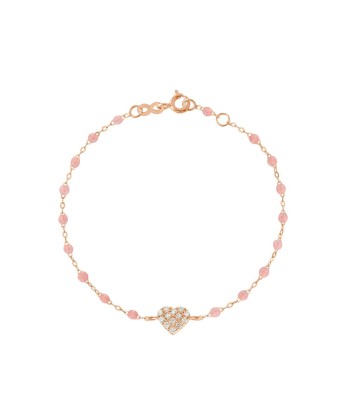 BRACELET GIGI CLOZEAU OR ROSE IN LOVE DIAMANTS plus qu'un jeu 