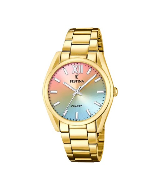 MONTRE FEMME FESTINA BOYFRIEND F20640/7 DORE MULTICOLORE Voir les baskets