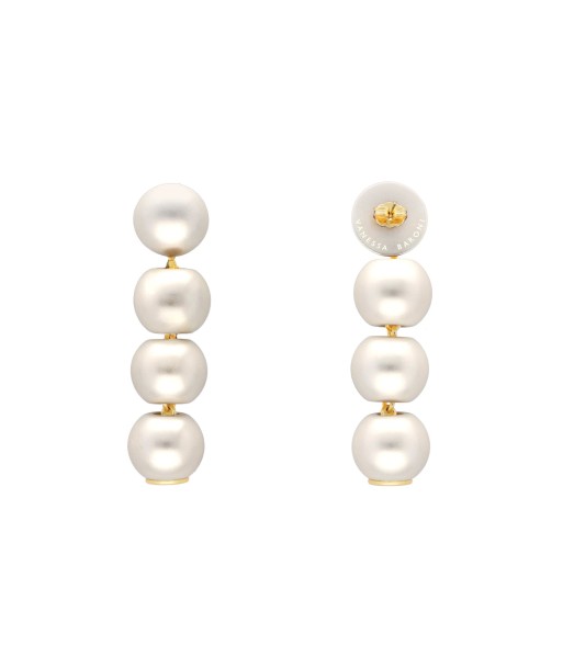 BOUCLES D'OREILLES SMALL BEADS PEARL VANESSA BARONI Livraison rapide