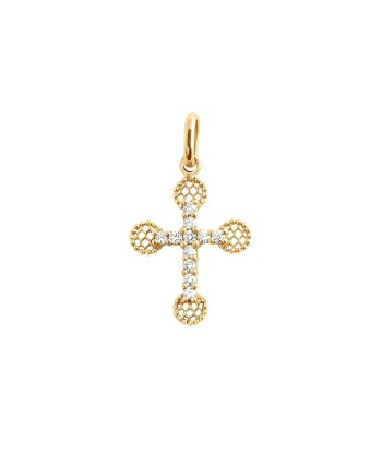 PENDENTIF GIGI CLOZEAU CROIX DENTELLE OR JAUNE DIAMANTS sélection de produits