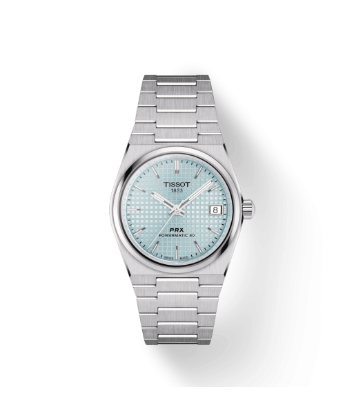 TISSOT PRX POWERMATIC 80 BLEU GLACIER 35 MM votre