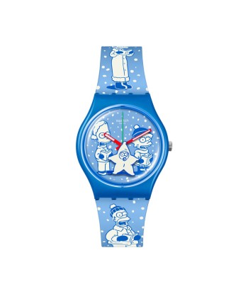 MONTRE SWATCH THE SIMPSONS COLLECTION TIDINGS OF JOY d'Europe débarque